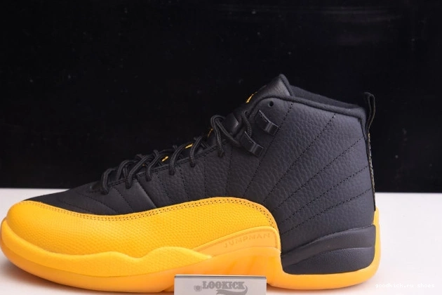 Rep Black 130690-070 Jordan Retro Gold University 12 Air 0719